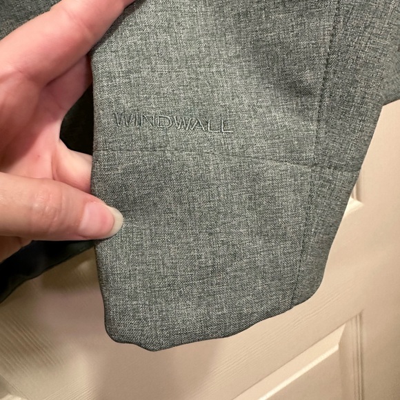 Womens The North Face Apex Bionic Softshell Windwall Jacket Gray Size Medium - Picture 6 of 9